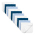 Synrroe Large Burp Cloths, Muslin Burp Cloths for Baby Girls and Boys, Pack of 10 Extra Absorbent 100% Cotton
