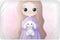 siphylline Cute Cartoon Girl Extra Large Resuable Changing Pad Covers Highly Absorbent Diaper
