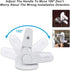 Matenf (2 Pack) Childproof Door Lever Lock Prevents Toddlers Pets From Opening Doors, Door Handle Lock