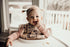 Three Little Tots Modern Silicone Baby Bib - Adjustable Fit Waterproof Catch Bibs for Mealtime