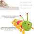 CHELEI2019 19" Colorful Caterpillar Stuffed Animal - Plush Pillow for Kids