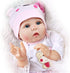 CHAREX Reborn Baby Doll Girl - 16 Inch Realistic Soft Vinyl Newborn Doll for Kids Ages 3+