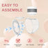 ABP-1506, 3 9 21/24mm Wearable Breast Pump Strong Suction Hand Free Double Electric Breast Pumps with Modes & Levels