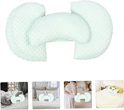 STOBAZA Multi-Functional Cooling Maternity Support Pillow for Pregnant Women Ergonomic Lumbar Cushion for Side Sleeping