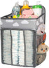 Selbor Baby Nursery Organizer and Diaper Caddy, Hanging Diaper Stacker Storage for Changing