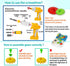 Gears Toys for Kids Ages 4-8, STEM Educational Construction Building Toy Set for Boys and Girls, Creative Learning