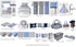 Bacati Elephant Blue, Navy, Grey - 100% Cotton Boys Universal Baby Crib or Toddler Bed Fitted Sheet