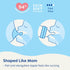 MAM Easy Active Baby Bottles 11oz with Fast Flow Skinsoft Silicone Nipple for 4+ Months Baby