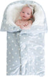The Swaddle Blanket - White Dots Sleep Sack for Baby Boy & Girl (0-3 Months)