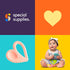 Special Supplies Teether Heart Spoon, Oral Motor Therapy Tools for Babies and Toddlers, BPA Free Silicone, Dual Use