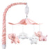 FEISIKE Crib Mobile for Girls Baby Mobiles with 3 Modes Digital Music