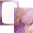 Bseiialft 52 28 Purple Gold Abstract Marble Crib Sheets for Boys Girls Soft and Breathable Cotton Baby Sheets