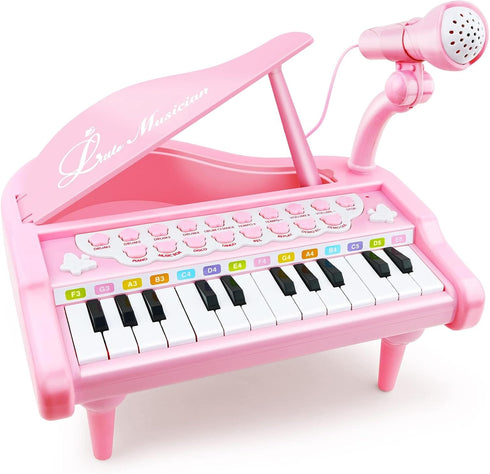 Love&Mini Piano Keyboard Toys for Girls - 24 Keys Toddler Piano Music