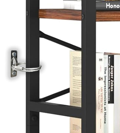 6 Sets Anti Tip Furniture Anchors - Baby Proofing Earthquake Straps, Secure to Wall Anchors for Home Safety