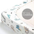 Pack Set 2 Pack, Pack GRSSDER Stretchy Ultra Soft Jersey Knit Fitted n Play Sheets Portable/Mini Crib Sheets for Boys