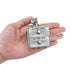Mogoko Silver Tooth Box, Baby First Tooth and Curl Keepsake Box Set for Kids Teeth Fairy Holder