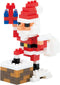 nanoblock - Christmas - Santa Claus on The Chimney, Building Kit from Collection Series