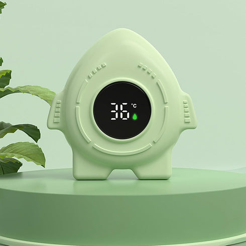 Kangnice Bath Thermometers Detector for Newborns Toddler Cartoon Rockets Design Water Temperature Meter Floating Toy