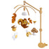 Baby Mobile for Crib, Adjustable Wooden Arm Holder, Easy Install Nursery Accessory,