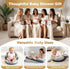 Tummy Baby Feeding Pillow, Anti Overflow Breast Feeding Pillow, Baby Lounger & Time Mat, Detachable Design