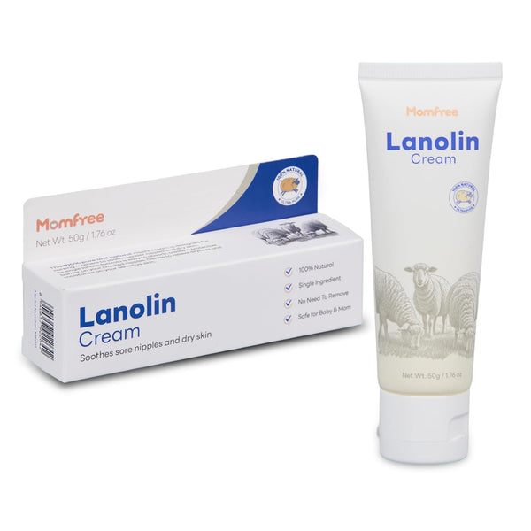 Natural Lanolin Nipple Cream: Soothing Nipples Cream Single Ingredient | Soothes Cracked