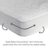 Sealy Cooling Moisture Wicking Waterproof Fitted Toddler Bed Mattress Pad Cover, 52" x 28" - White
