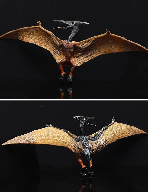 Gemini&Genius Pterosaur Dinosaur Toy - Pterodactyl Figure Gift for Kids, Stocking Stuffers, Party Favors