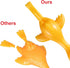 Sumind 16 Pcs Finger Slingshot Rubber Chicken, Yellow Flying Chicken Novelty Party Activity Favor