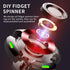 Fidget Spinners for Adults and Kids, Metal Finger Hand Spinner Toys with Luminous Light for Stress Relief