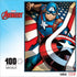 Buffalo Games - Marvel - Captain America: The First Avenger - 100 Piece Jigsaw Puzzle for Families Challenging Puzzle Perfect for Game Nights - Finished Puzzle Size is 15.00 x 11.00