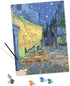 23519 14 Ravensburger Van Gogh: Caf Terrace at Night Paint by Numbers Kit for Adults - - Painting Arts and Crafts