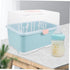 Large Capacity Bottle Drying Box with Pacifier Storage Rack Portable Breastfeeding Supplies Organizer for Cups