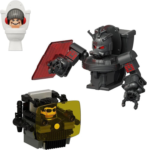 Bentex Toilet G-Man Building Set, Toilet Man Cameraman Game Model Toys Ideas