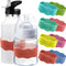 GBVllexuii Custom Baby Bottle Labels for Daycare Personalized Silicone Water Bottle Straps Name