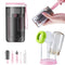 KlirAir Baby Bottle Drying Rack for Travel,Portable Drying Rack and Bottle Brush Set
