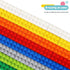 Classic Bulk Building Bricks - 1.1cm Higher Compatible with Lego Baseplate, Kids Creative Set in Random Color