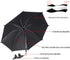 STARRY CITY 50+ Baby Pram Umbrella with Adjustable Universal Clamp,Children Buggy Sun-Proof Parasol with Clip On UPF