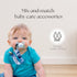 Set 6 Set, Dodo Babies Pacifier Clip & Teether Toy - Universal Pacifier Holder Loop - Silicone Teethers for Baby