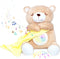 Baby Sleep Soother, Cry Activated Sensor Teddy Bear Lullabies & Mom Heartbeat,