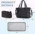 mommore Diaper Bag Tote with Stroller Organizer Puffer Bag Large Capacity Baby Bag with Changing Pad for Travel