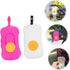 HAKIDZEL 2-Pack Portable Wipe Dispenser Silicone Button Travel Wipe Holder Refillable Outdoor Tissue Box Waterproof