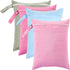 Toyosport 4 Pcs Wet Bags Set, Double Zipper Waterproof Nappy Bag, 11.8 x