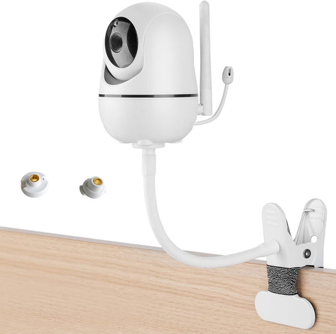 Flexible Baby Monitor Mount - Compatible with HelloBaby HB65/HB6550/HB6558/HB66 and More, No Tools Required