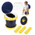SunnySmile portable, foldable potty seat for toddler, Training Toilet Seat Emergency Toilet