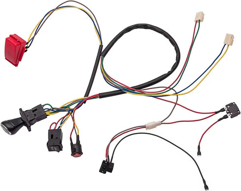 Children Electric Car DIY Accessories, Wires and Gearbox for Self-Made Toy Car Parts