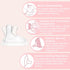 Set Nipple,0-3 Months,BPA-Free,6 oz,2 Pack COMI Natural Glass Baby Bottles for Breastfeeding Babies,Newborn Anti-Colic