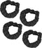 4PCS Baby Stroller Wheel Cover, Dustproof Protector Cover for Small Wheelchairs