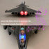 Ailejia Diecast Rafale Fighting Falcon Airplane Model Aircraft Army Air Force Toys Die Cast Military Plane Pull Back