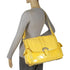 Chocolate Corduroy Laminated Buckle Diaper Bag