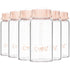 COMI Natural Glass Baby Bottle,Standard Neck Breastmilk Storage Bottle for Fridge,Breast Milk